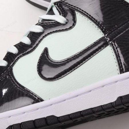 Herren/Damen ‘Hellgrün Schwarz’ Nike Dunk High Schuhe DD1398-300