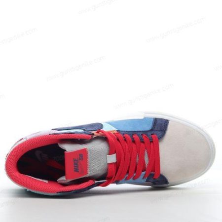 Herren/Damen ‘Lila Blau Weiß’ Nike Blazer Mid Schuhe DA8854-500
