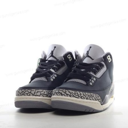 Herren/Damen ‘Marinegrau Weiß’ Nike Air Jordan 3 Retro Schuhe 398614-401