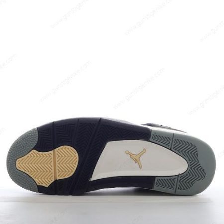 Herren/Damen ‘Olive Schwarz’ Nike Air Jordan 4 Retro Schuhe FB9927-200