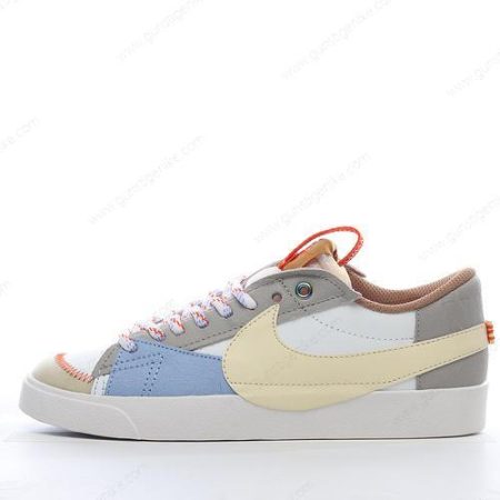 Herren/Damen ‘Orange Blau’ Nike Blazer Low 77 Jumbo Schuhe DX6043-171
