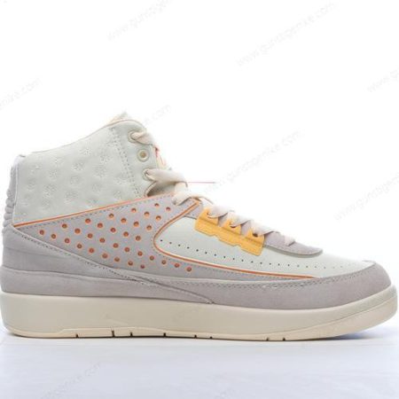 Herren/Damen ‘Orange Gelb Blau’ Nike Air Jordan 2 Retro Mid SP Schuhe DN3802-200