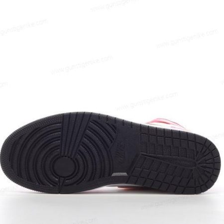 Herren/Damen ‘Orange Rot Weiß’ Nike Air Jordan 1 Retro High OG Schuhe 555088-603