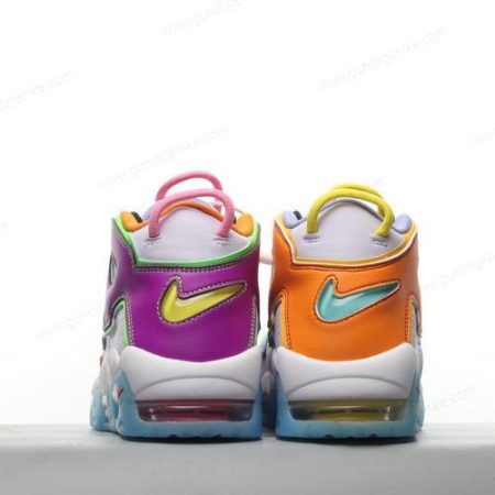 Herren/Damen ‘Orange Violett Blau Weiß’ Nike Air More Uptempo Schuhe DH0624-500