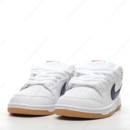 Herren/Damen ‘Orange Weiß Marine’ Nike SB Dunk Low Schuhe CZ2249-100