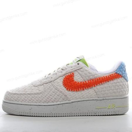 Herren/Damen ‘Orange Weiß’ Nike Air Force 1 Low Schuhe DV2112-001