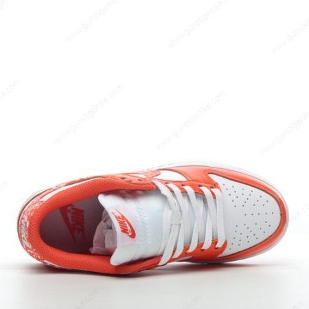 Herren/Damen ‘Orange Weiß’ Nike Dunk Low Essential Schuhe DH4401-103