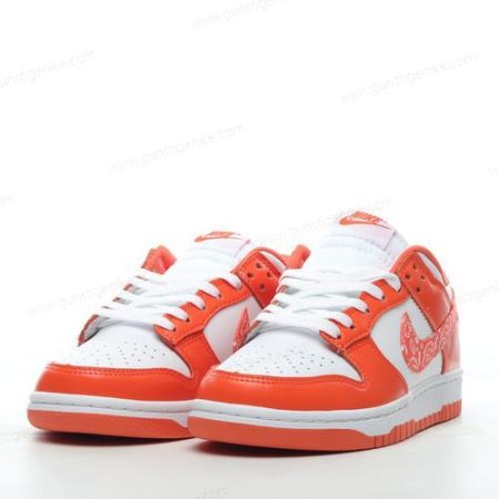 Herren/Damen ‘Orange Weiß’ Nike Dunk Low Essential Schuhe DH4401-103