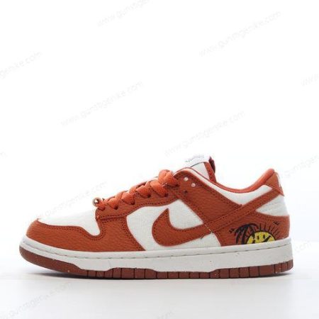 Herren/Damen ‘Orange Weiß’ Nike Dunk Low LX Schuhe DZ2710-101
