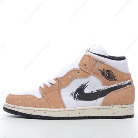 Herren/Damen ‘Orangerot’ Nike Air Jordan 1 Mid SE Schuhe DA8006-100