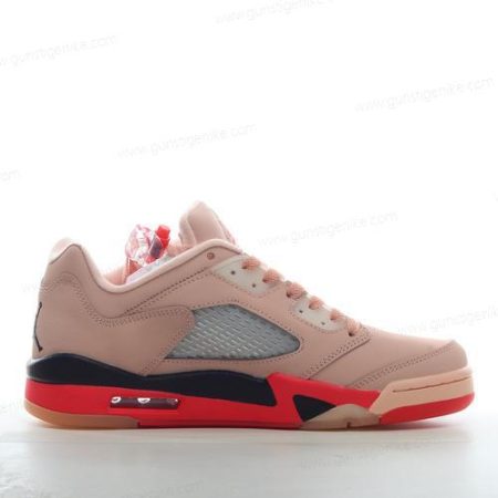 Herren/Damen ‘Rosa Grau Rot’ Nike Air Jordan 5 Retro Schuhe DA8016-806
