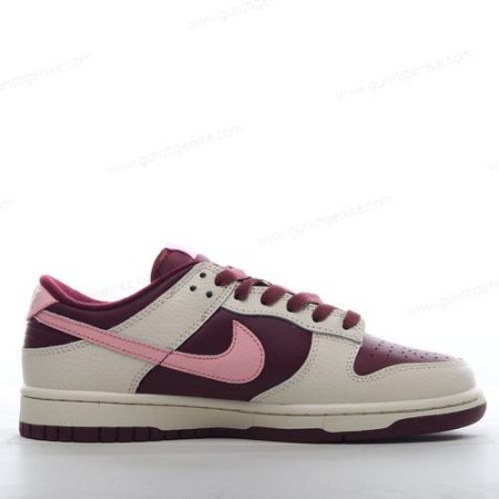 Herren/Damen ‘Rosa Rot Grau’ Nike Dunk Low Retro PRM Schuhe DR9705-100