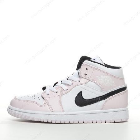 Herren/Damen ‘Rosa Weiß’ Nike Air Jordan 1 Mid Schuhe BQ6472-500