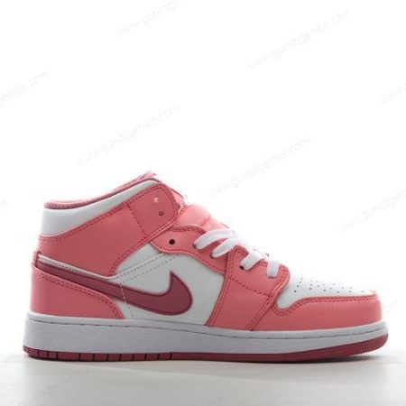 Herren/Damen ‘Rosa Weiß’ Nike Air Jordan 1 Mid Schuhe DQ8423-616