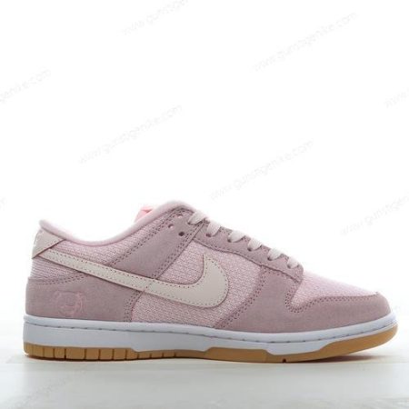 Herren/Damen ‘Rosa Weiß’ Nike Dunk Low Schuhe DZ5318-640