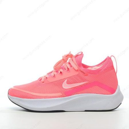 Herren/Damen ‘Rosa Weiß’ Nike Zoom Fly 4 Schuhe CT2401-600
