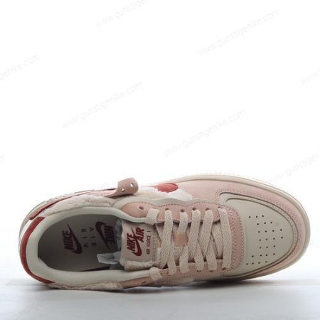 Herren/Damen ‘Rosa Weiß Rot’ Nike Air Force 1 Low Shadow Schuhe DZ4705-200