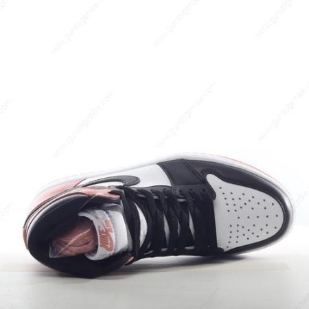 Herren/Damen ‘Rosa Weiß Schwarz’ Nike Air Jordan 1 Retro High Schuhe 861428-101