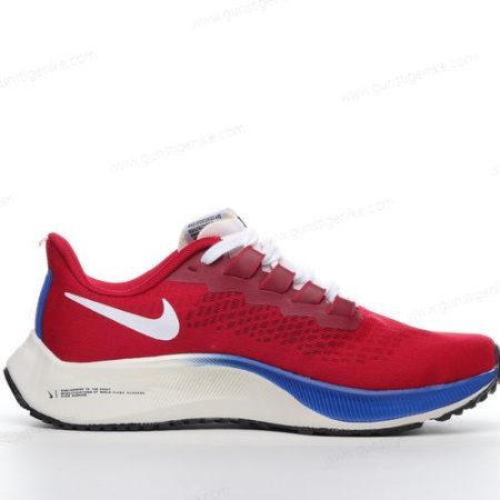Herren/Damen ‘Rot Blau Weiß’ Nike Air Zoom Pegasus 37 Schuhe CQ9908-600