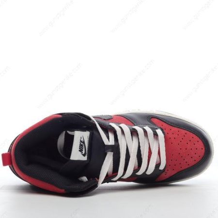 Herren/Damen ‘Rot Schwarz’ Nike Dunk High 1985 Schuhe DD9401-600