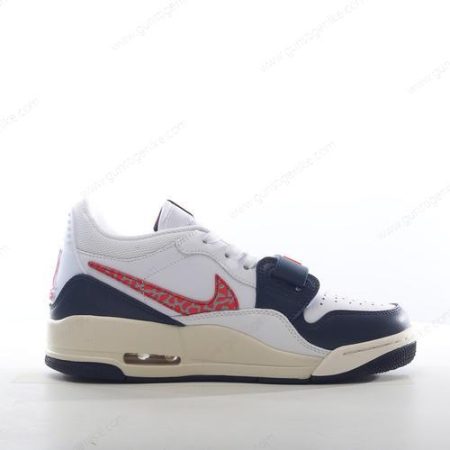 Herren/Damen ‘Rot Schwarz Weiß Grau’ Nike Air Jordan Legacy 312 Low Schuhe CD9054-146