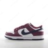 Herren/Damen ‘Rot Schwarz Weiß’ Nike Dunk Low Schuhe FZ4352-600