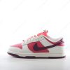 Herren/Damen ‘Rot Weiß’ Nike Dunk Low Schuhe HF0736-161