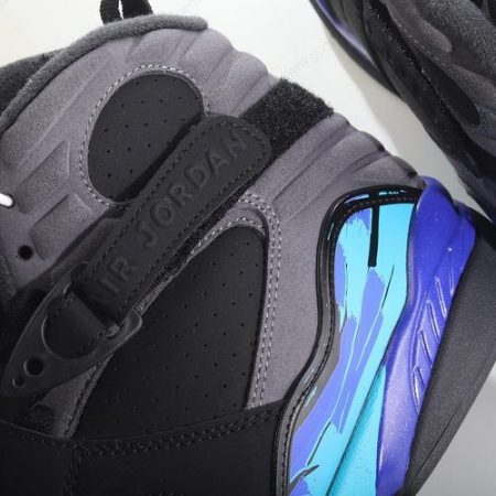 Herren/Damen ‘Schwarz Blau’ Nike Air Jordan 8 Retro Schuhe 305368-025