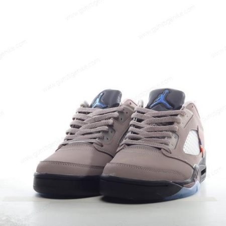 Herren/Damen ‘Schwarz Braun Blau’ Nike Air Jordan 5 Retro x Paris Saint Germain Schuhe DX6325-204