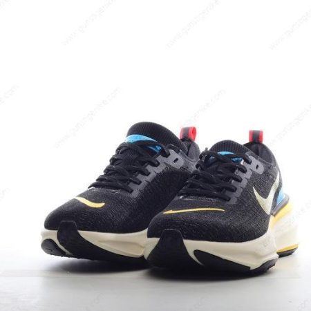 Herren/Damen ‘Schwarz Gelb Blau’ Nike Air ZoomX Invincible Run 3 Schuhe DR2660-002