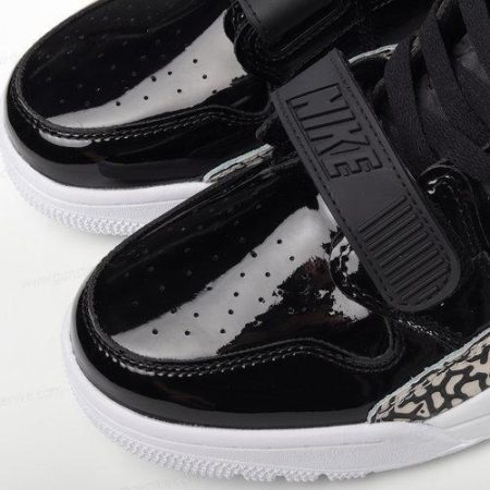 Herren/Damen ‘Schwarz Gold Weiß’ Nike Air Jordan Legacy 312 Schuhe AV3922-007