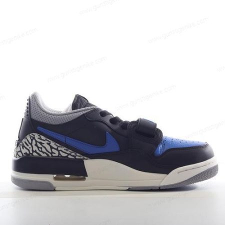 Herren/Damen ‘Schwarz Grau Blau’ Nike Air Jordan Legacy 312 Low Schuhe CD7069-041