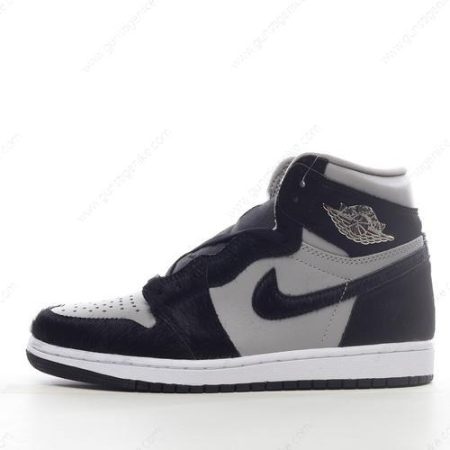 Herren/Damen ‘Schwarz Grau’ Nike Air Jordan 1 Zoom CMFT High Schuhe CT0978-001