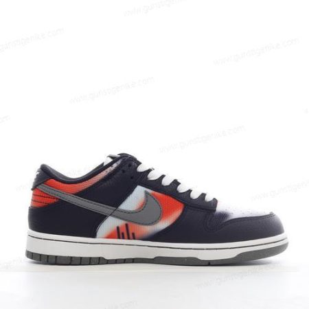 Herren/Damen ‘Schwarz Grau Rot’ Nike Dunk Low Schuhe DM0108-001