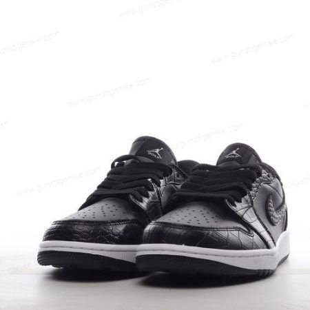 Herren/Damen ‘Schwarz Grau Weiß’ Nike Air Jordan 1 Retro Low Golf Schuhe DD9315-003