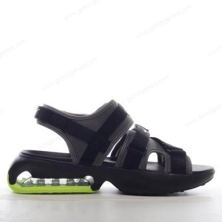 Herren/Damen ‘Schwarz Grün’ Nike Air Max Sol Volt Sandal Slide Schuhe DD9973-004