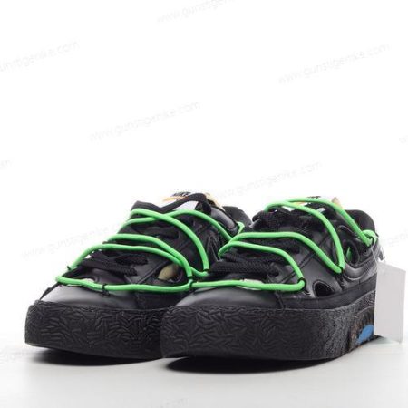 Herren/Damen ‘Schwarz Grün’ Nike Blazer Low x Off-White Schuhe DH7863-001