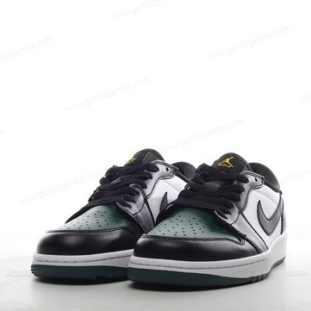 Herren/Damen ‘Schwarz Grün Weiß’ Nike Air Jordan 1 Retro Low Golf Schuhe DD9315-107
