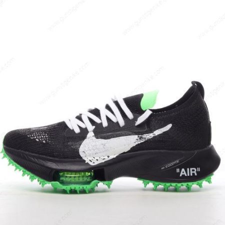 Herren/Damen ‘Schwarz Grün Weiß’ Nike Air Zoom Tempo Next x Off-White Schuhe CV0697-001
