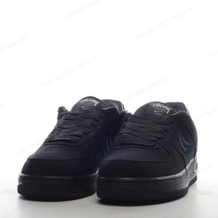 Herren/Damen ‘Schwarz’ Nike Air Force 1 Low Stussy Schuhe CZ9084-001