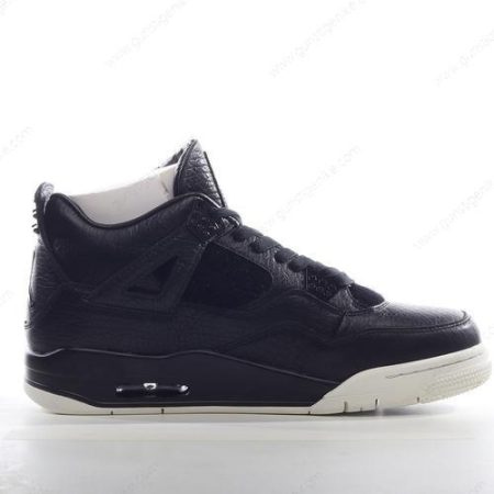 Herren/Damen ‘Schwarz’ Nike Air Jordan 4 Retro Schuhe 819139-010