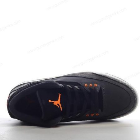 Herren/Damen ‘Schwarz Orange’ Nike Air Jordan 3 Retro Schuhe DM0967080