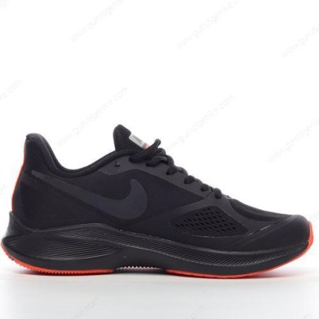 Herren/Damen ‘Schwarz Orange’ Nike Air Zoom Winflo 7 Schuhe CJ0291-057