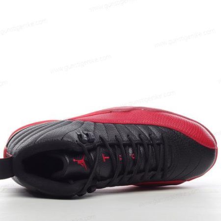 Herren/Damen ‘Schwarz Rot’ Nike Air Jordan 12 Retro Schuhe 130690-002