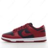 Herren/Damen ‘Schwarz Rot’ Nike Dunk Low Schuhe DN1431-002
