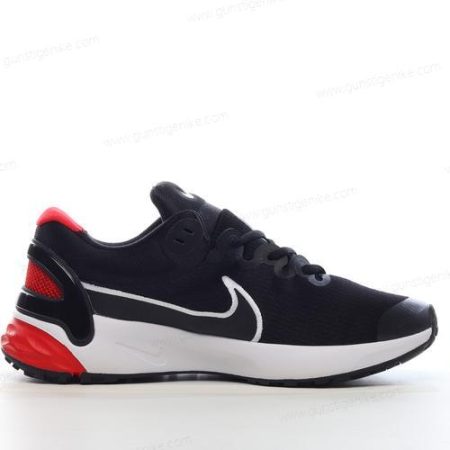 Herren/Damen ‘Schwarz Rot’ Nike React Miler Schuhe CW1777-001