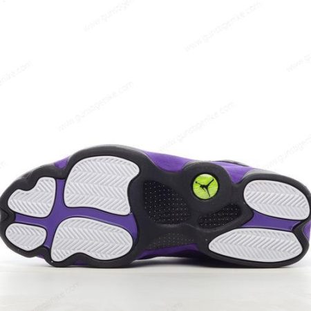 Herren/Damen ‘Schwarz Violett’ Nike Air Jordan 13 Retro Schuhe DJ5982-015
