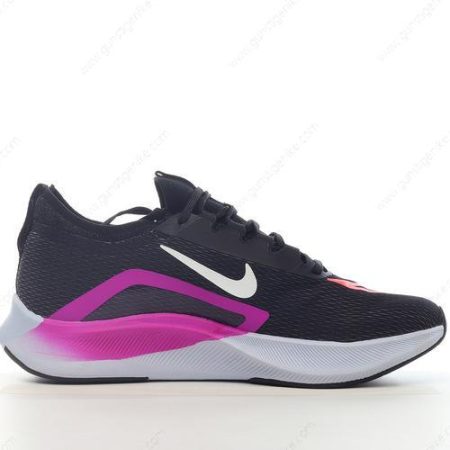 Herren/Damen ‘Schwarz Violett Orange’ Nike Zoom Fly 4 Schuhe CT2392-004