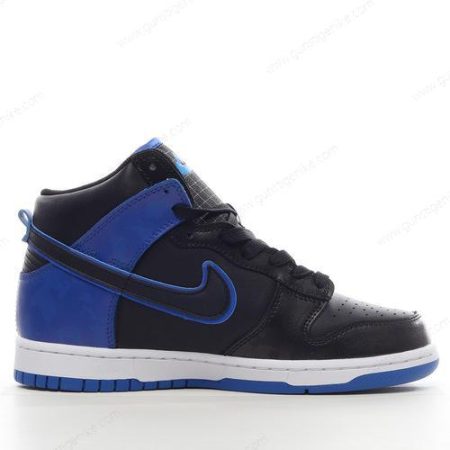 Herren/Damen ‘Schwarz Weiß Blau’ Nike Dunk High SE Schuhe DD3359-001