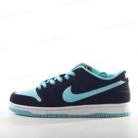 Herren/Damen ‘Schwarz Weiß Blau’ Nike SB Dunk Low Schuhe 304292-030